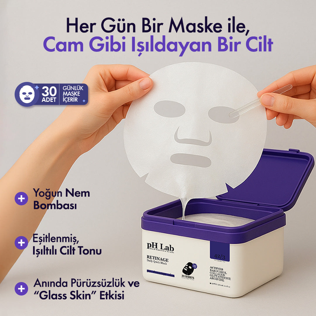 Retinage 30'lu Günlük Maske