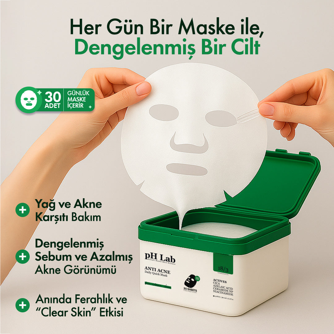 Anti-Acne 30'lu Günlük Maske