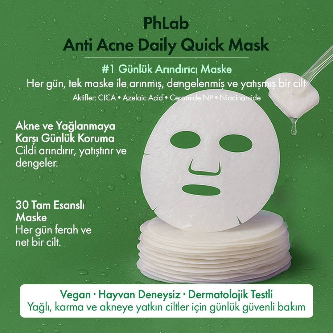 Anti-Acne 30'lu Günlük Maske