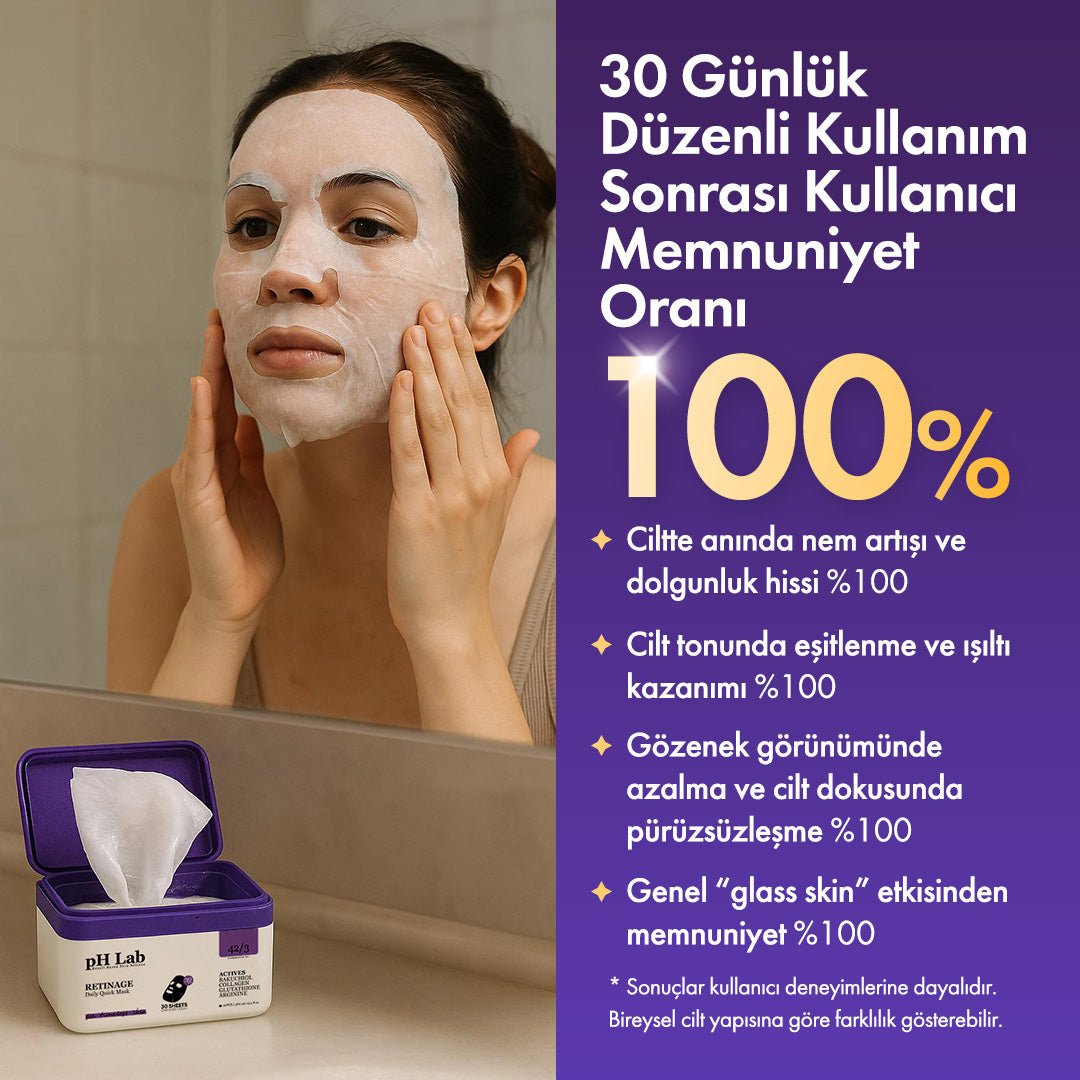 Retinage 30'lu Günlük Maske