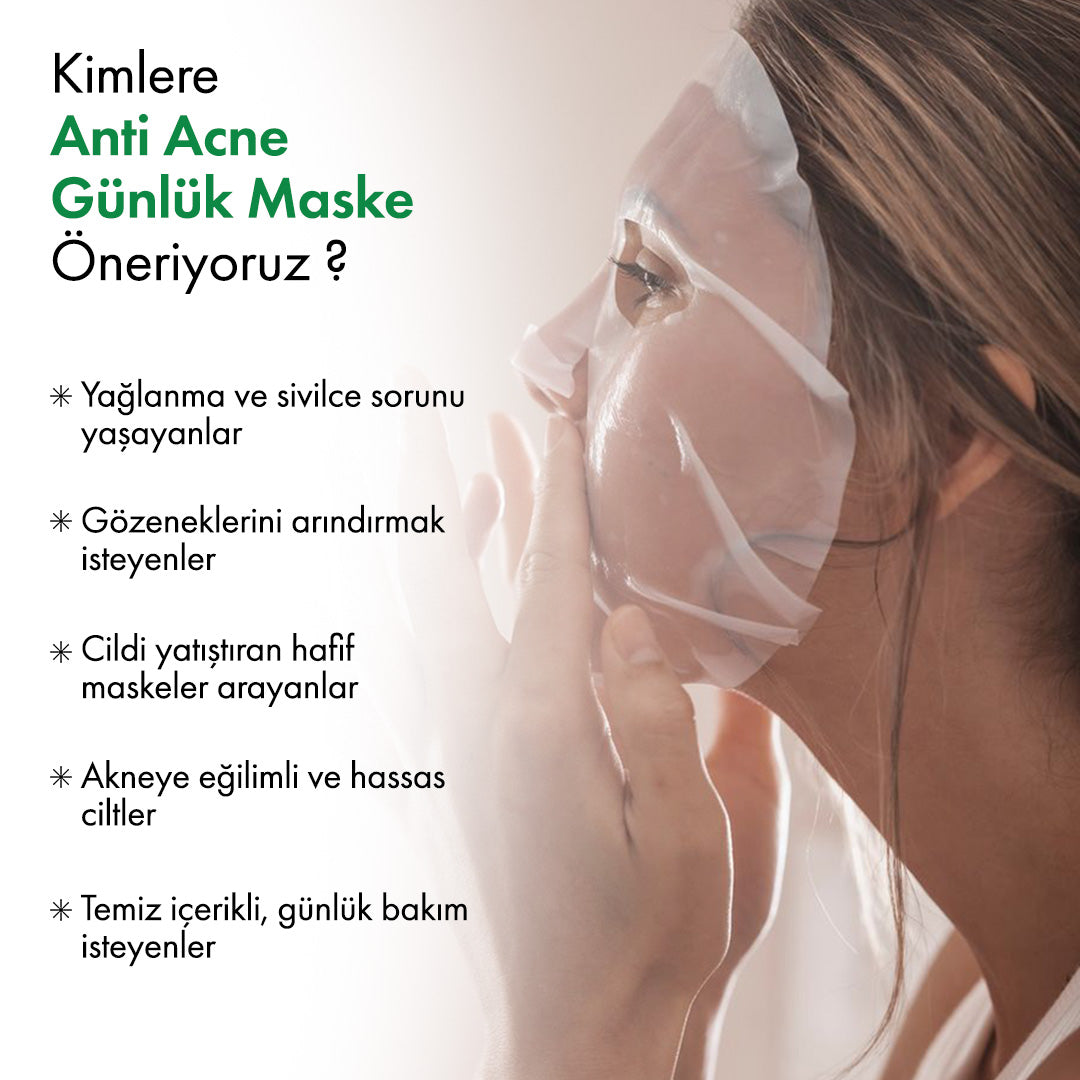 Anti-Acne 30'lu Günlük Maske