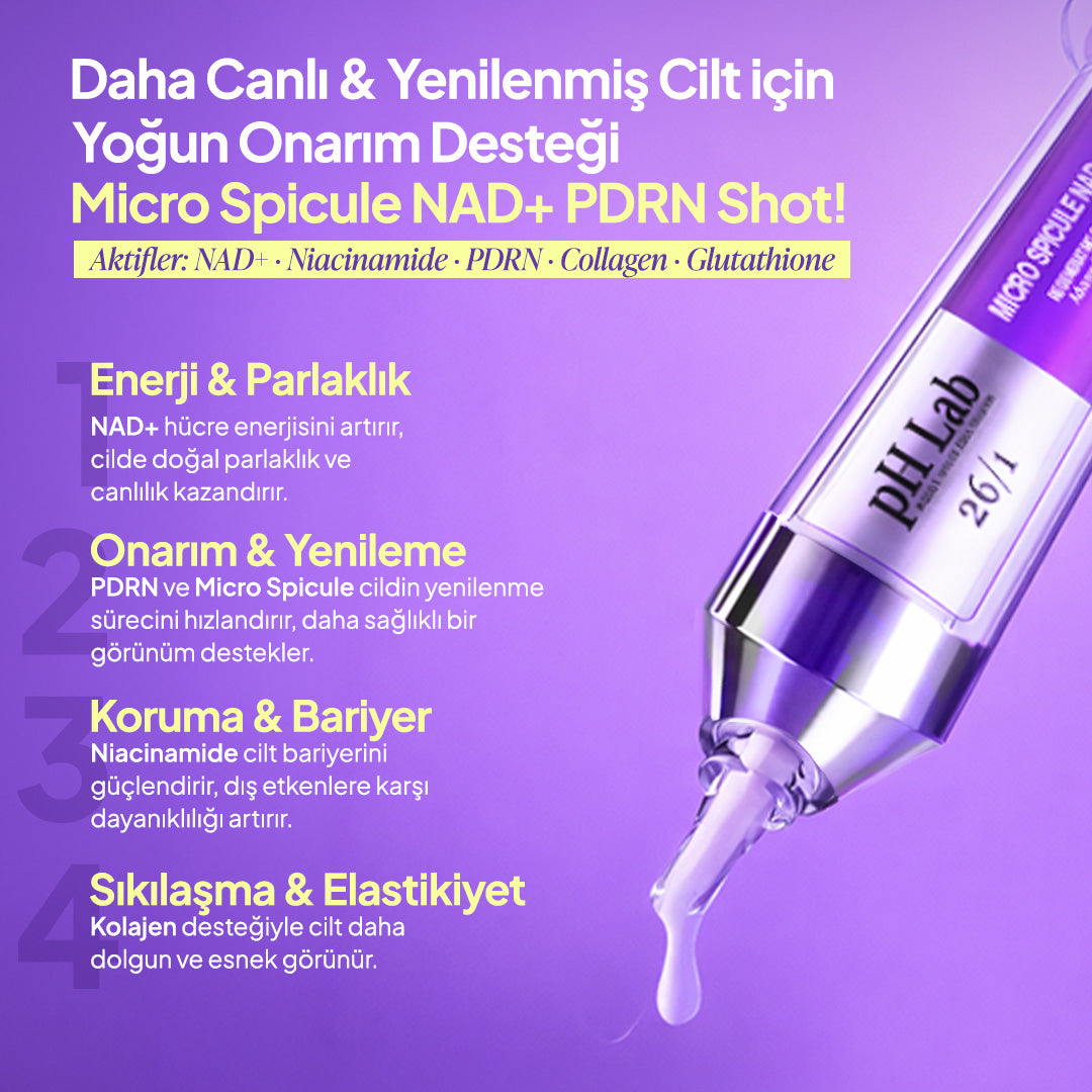 Micro Spicule NAD+ & Retinal PDRN SHOT