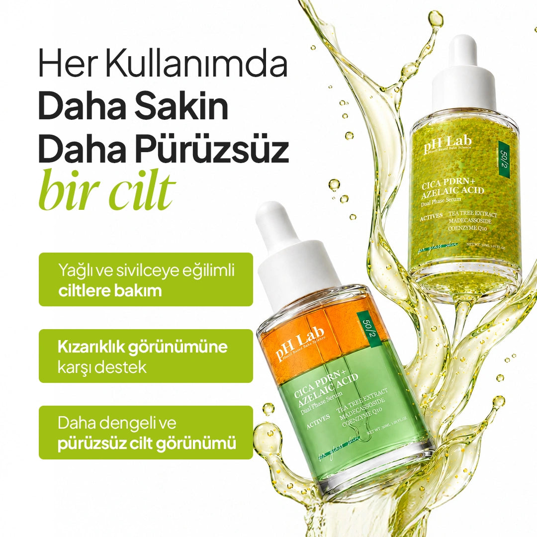 CICA PDRN + Azelaic Acid Dual Phase Serum