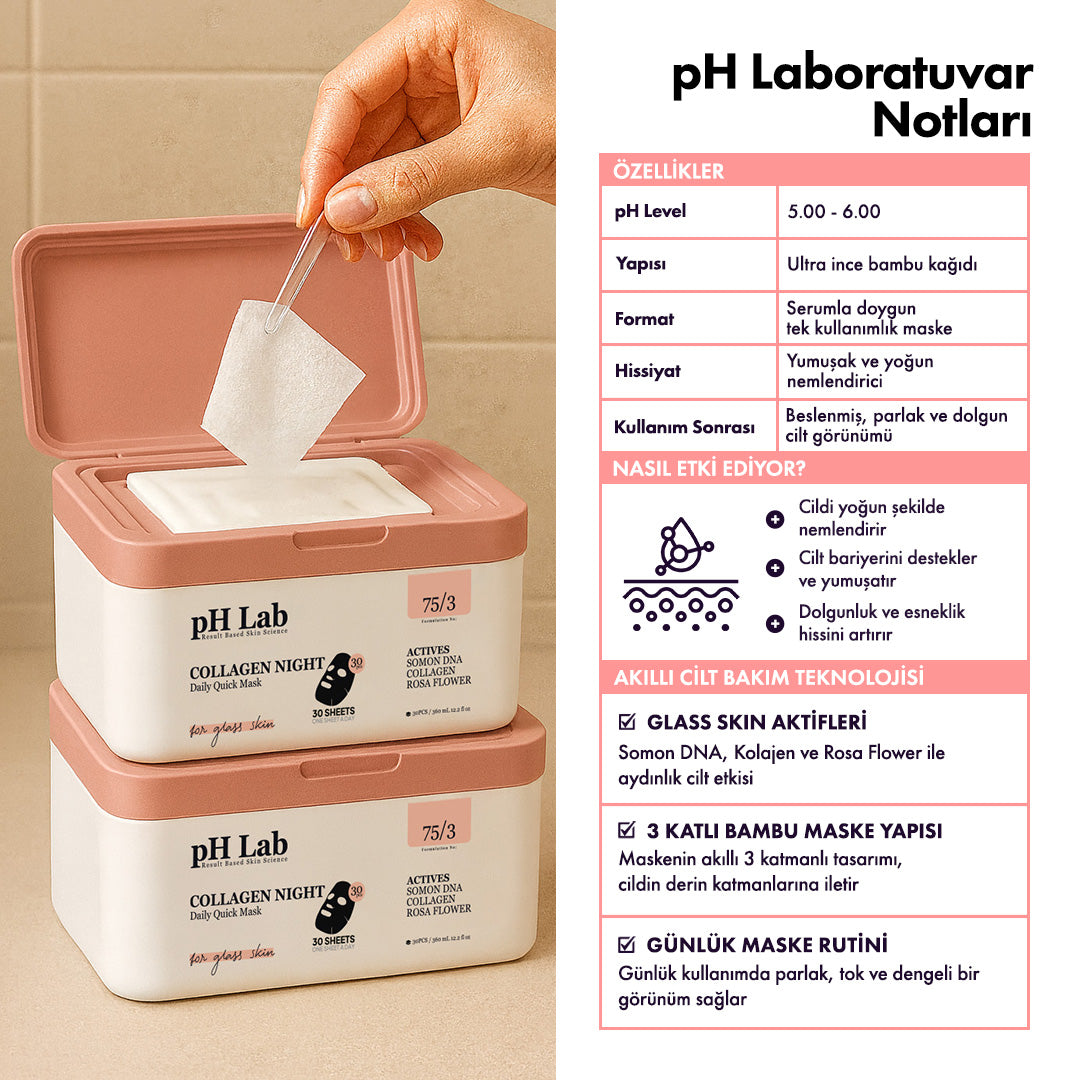 Collagen 30’lu Günlük Maske