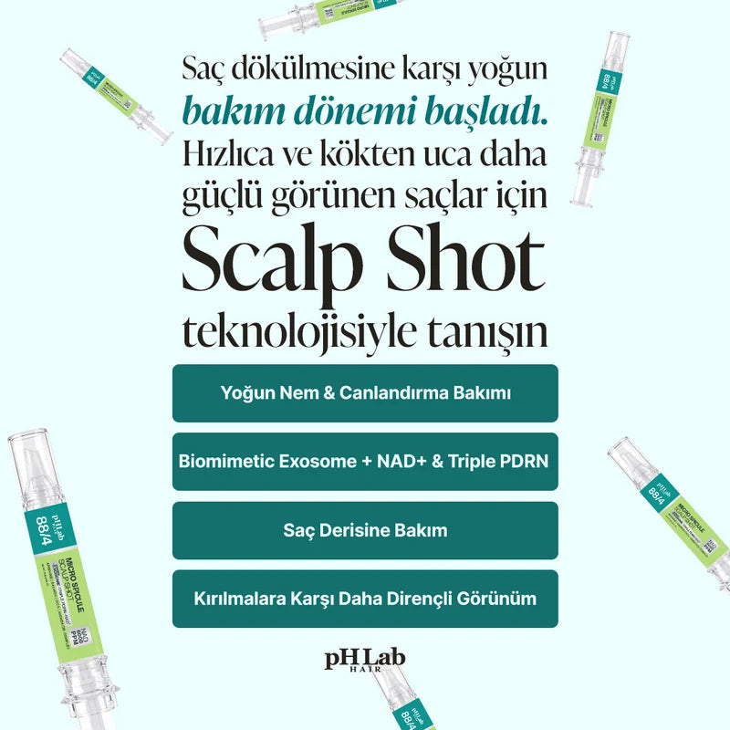 Biomimetic Exosome, NAD+ & Triple PDRN Scalp Shot