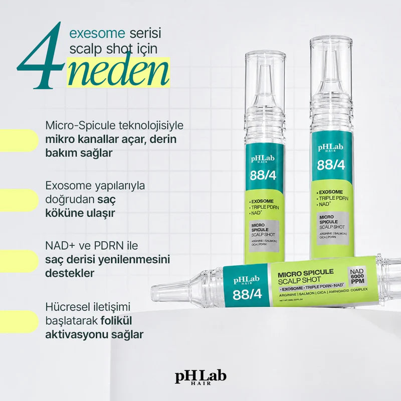 Exosome, NAD+ & Triple PDRN Scalp Shot – Phlab