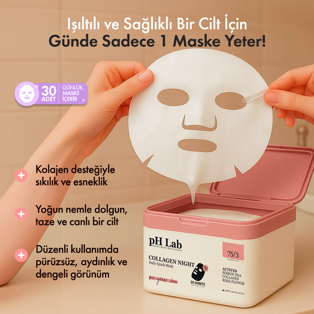 Collagen 30’lu Günlük Maske