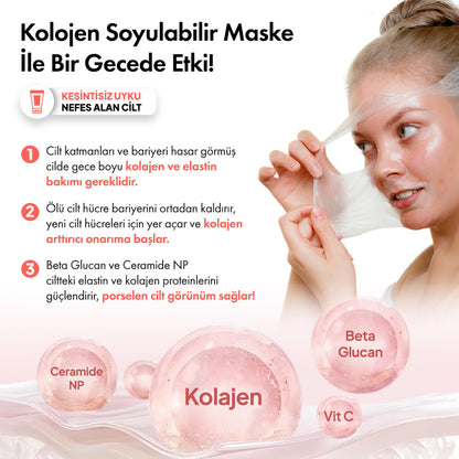 Collagen Night™ Soyulabilir Kolajen Maske