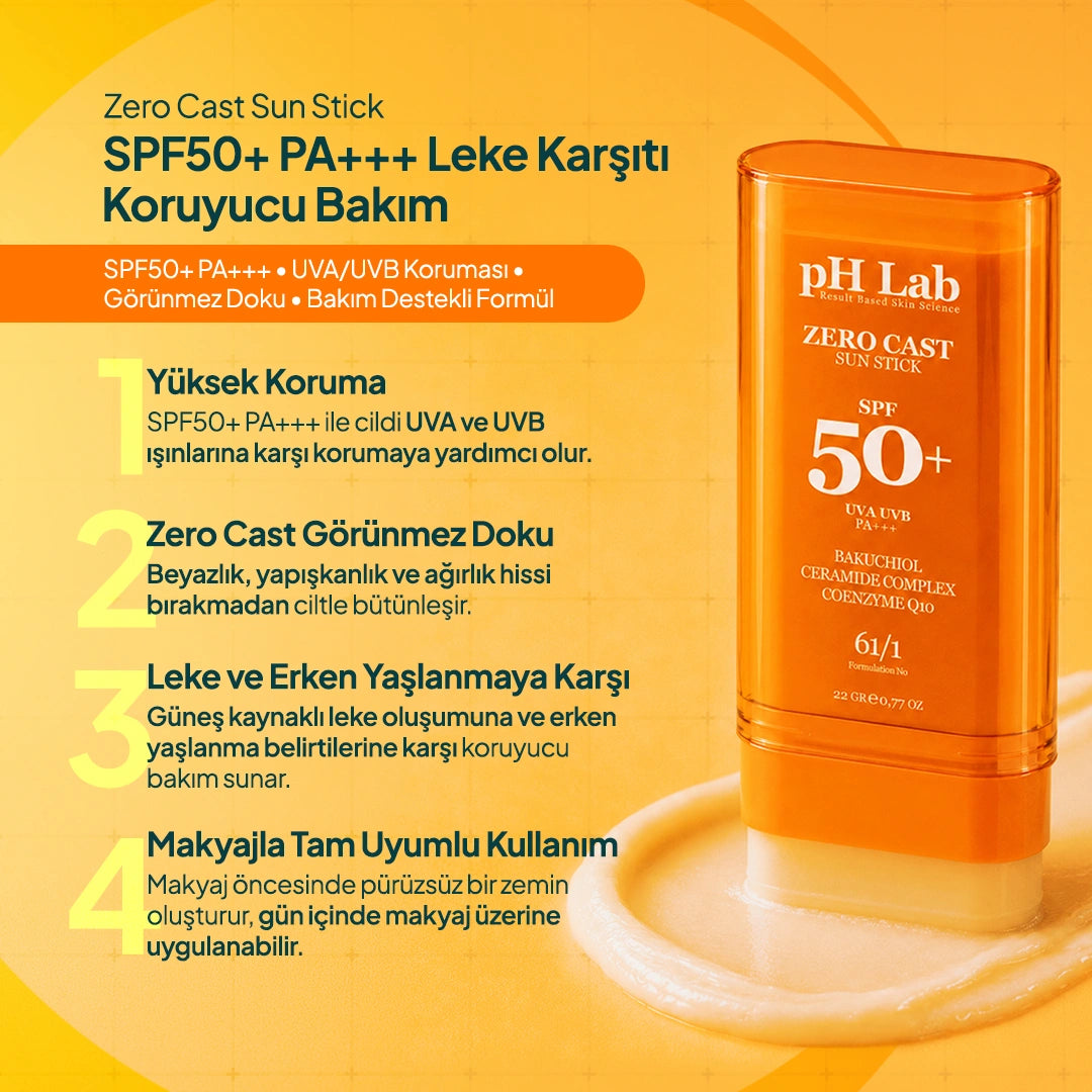 Zero Cast Sun Stick SPF50+ PA+++