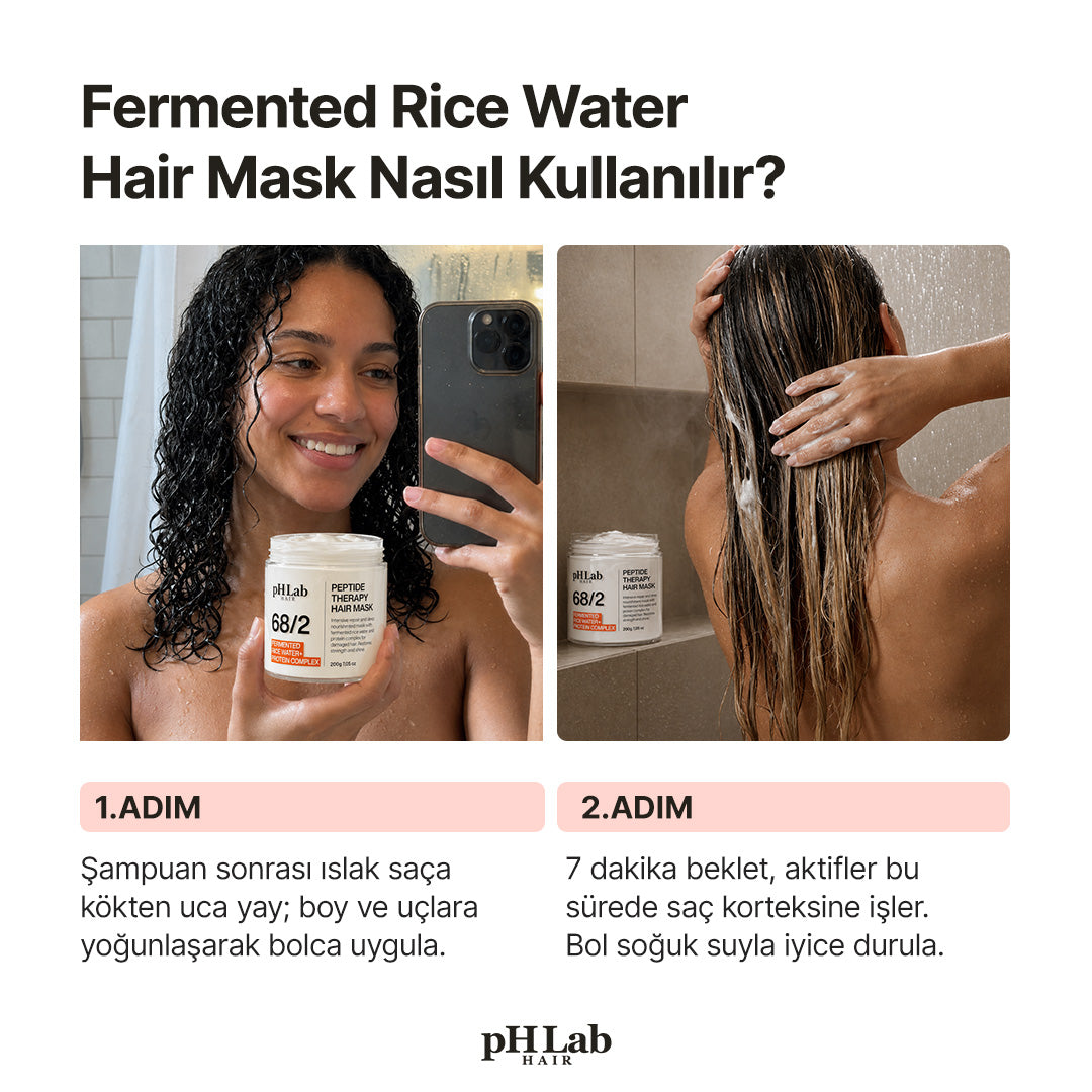 Fermente Pirinç Suyu & Protein Complex Saç Maskesi