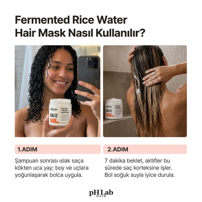 Fermente Pirinç Suyu & Protein Complex Saç Maskesi