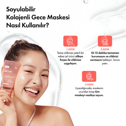 Collagen Night™ Soyulabilir Kolajen Maske