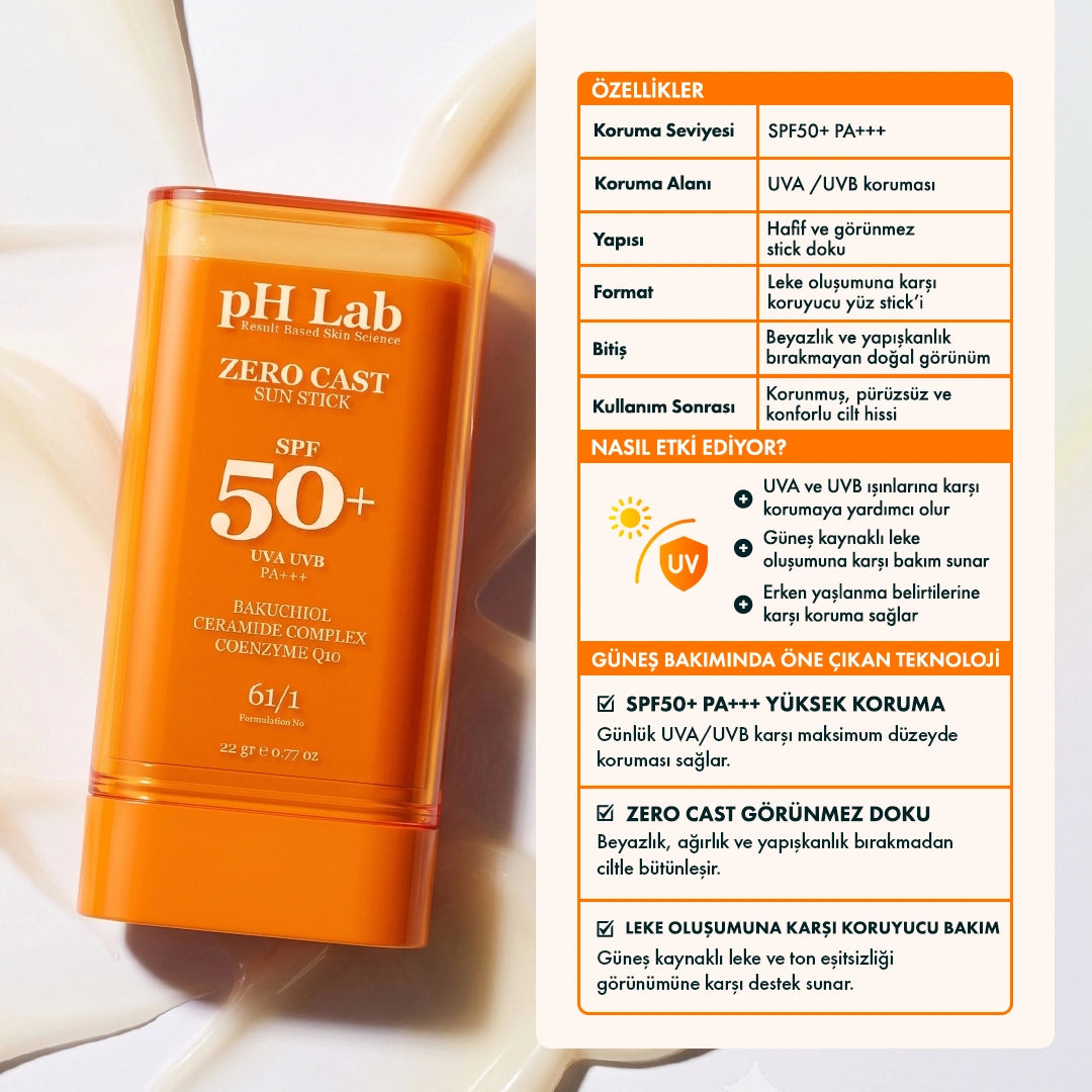 Zero Cast Sun Stick SPF50+ PA+++