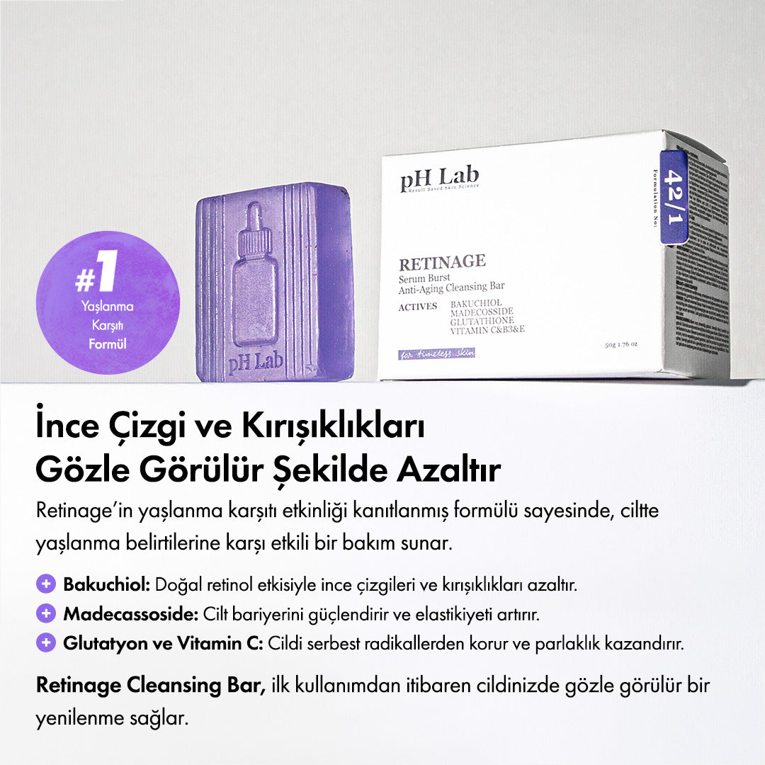 Retinage™ Temizleme Barı