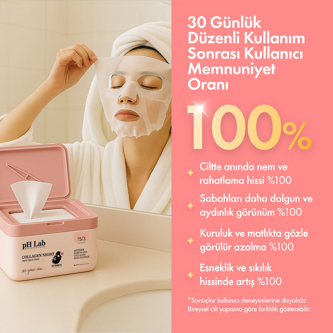 Collagen 30’lu Günlük Maske