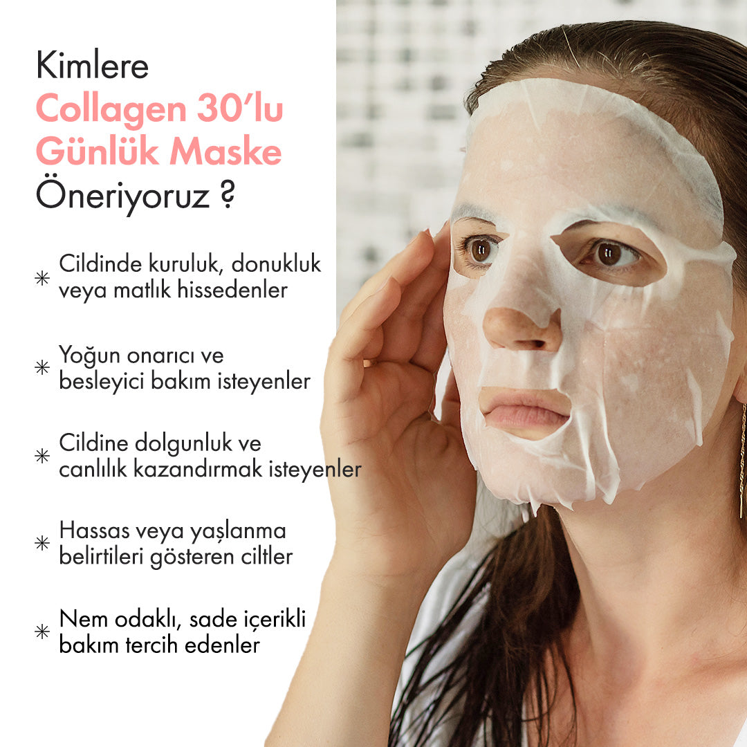 Collagen 30’lu Günlük Maske