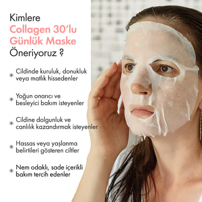 Collagen 30’lu Günlük Maske