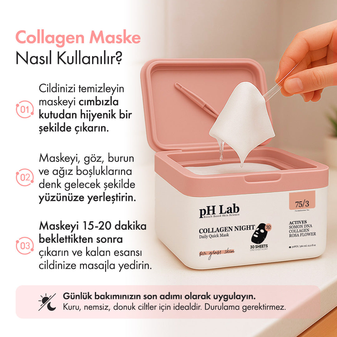 Collagen 30’lu Günlük Maske