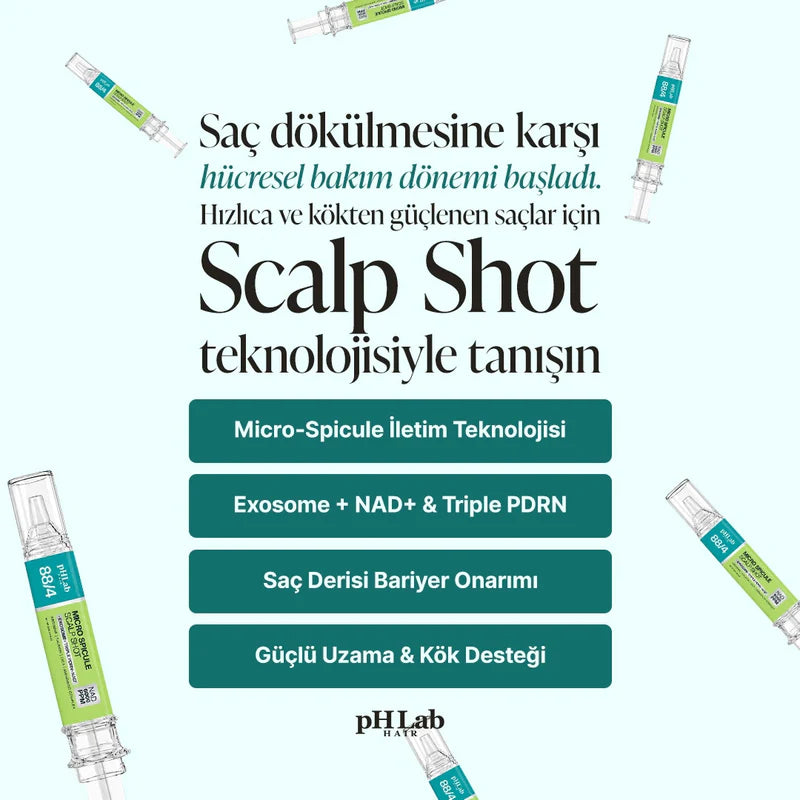 Exosome, NAD+ & Triple PDRN Scalp Shot – Phlab