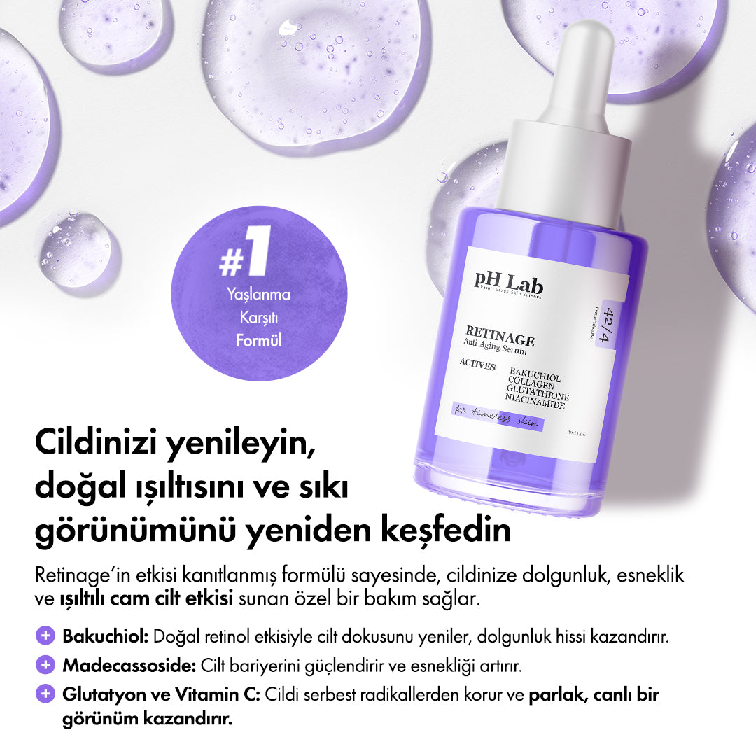 Retinage™ Cilt Yenileyici Bakım Rutini
