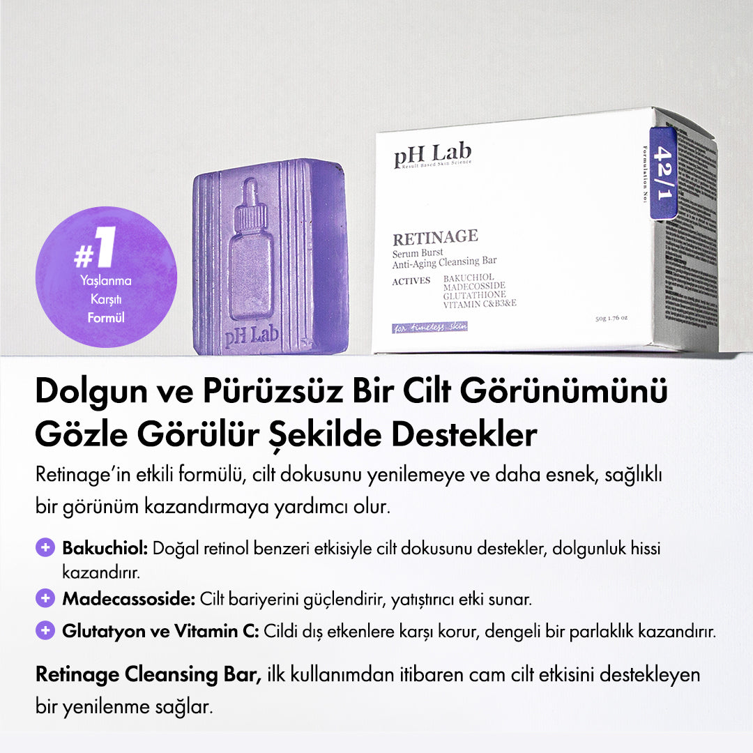 Retinage™ Temizleme Barı