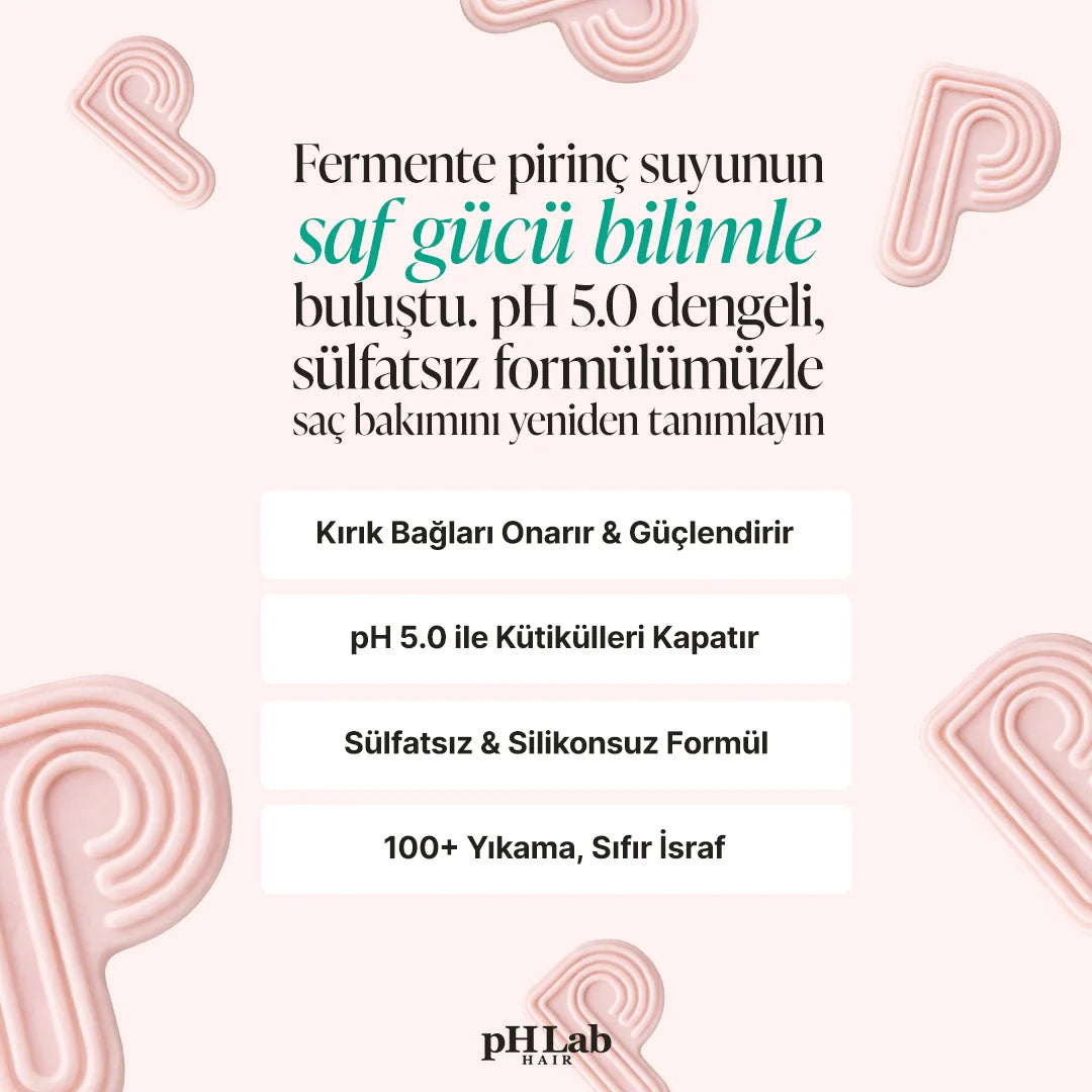 Fermente Pirinç Suyu & Protein Complex Katı Şampuan