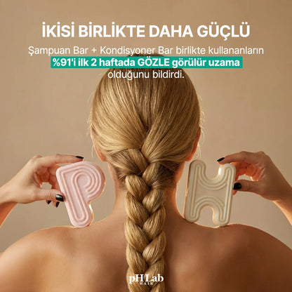 Fermente Pirinç Suyu & Protein Complex Katı Şampuan