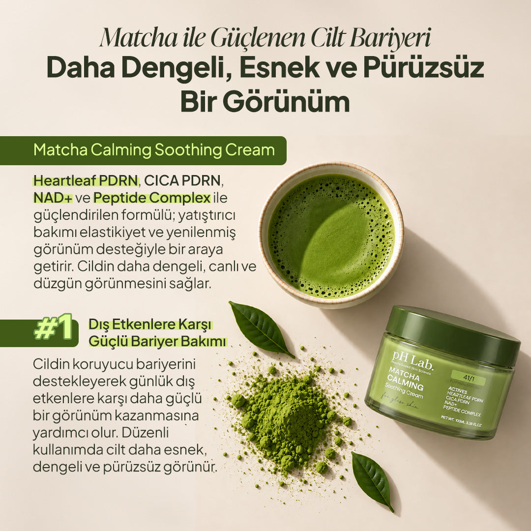 Matcha Calming Soothing Cream