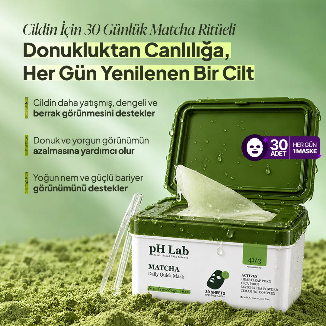 Matcha Daily Quick Mask