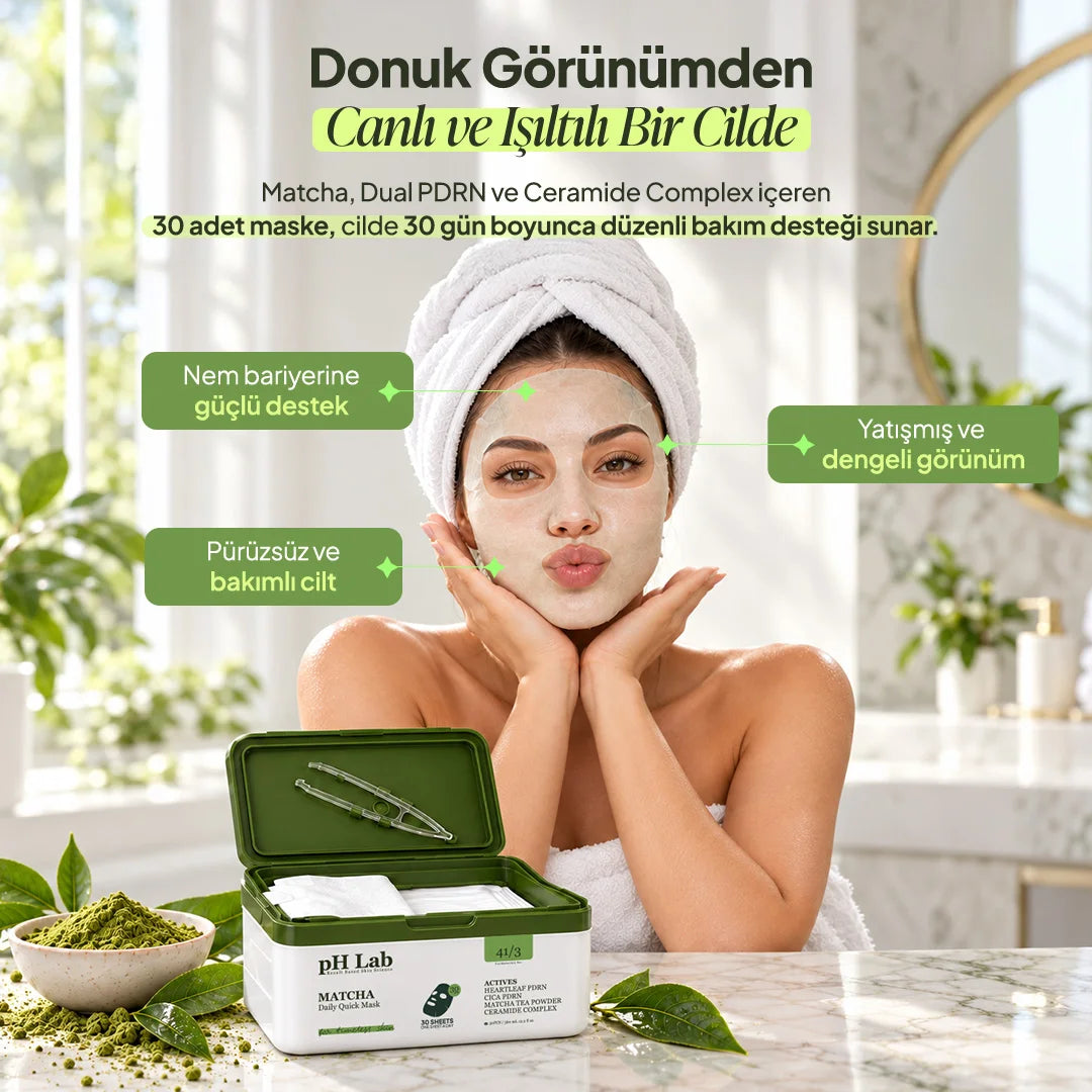 Matcha Daily Quick Mask