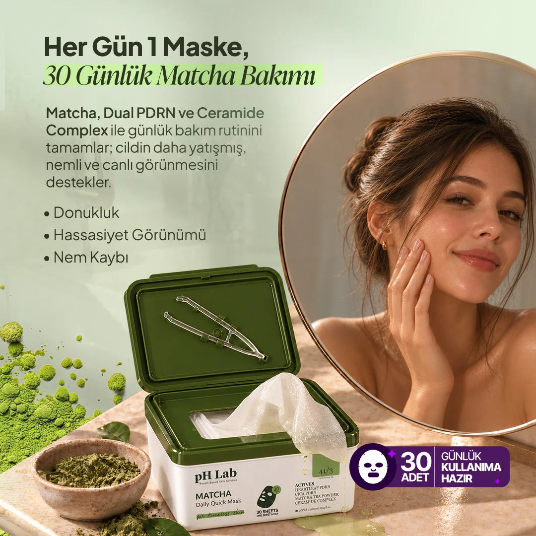 Matcha Daily Quick Mask