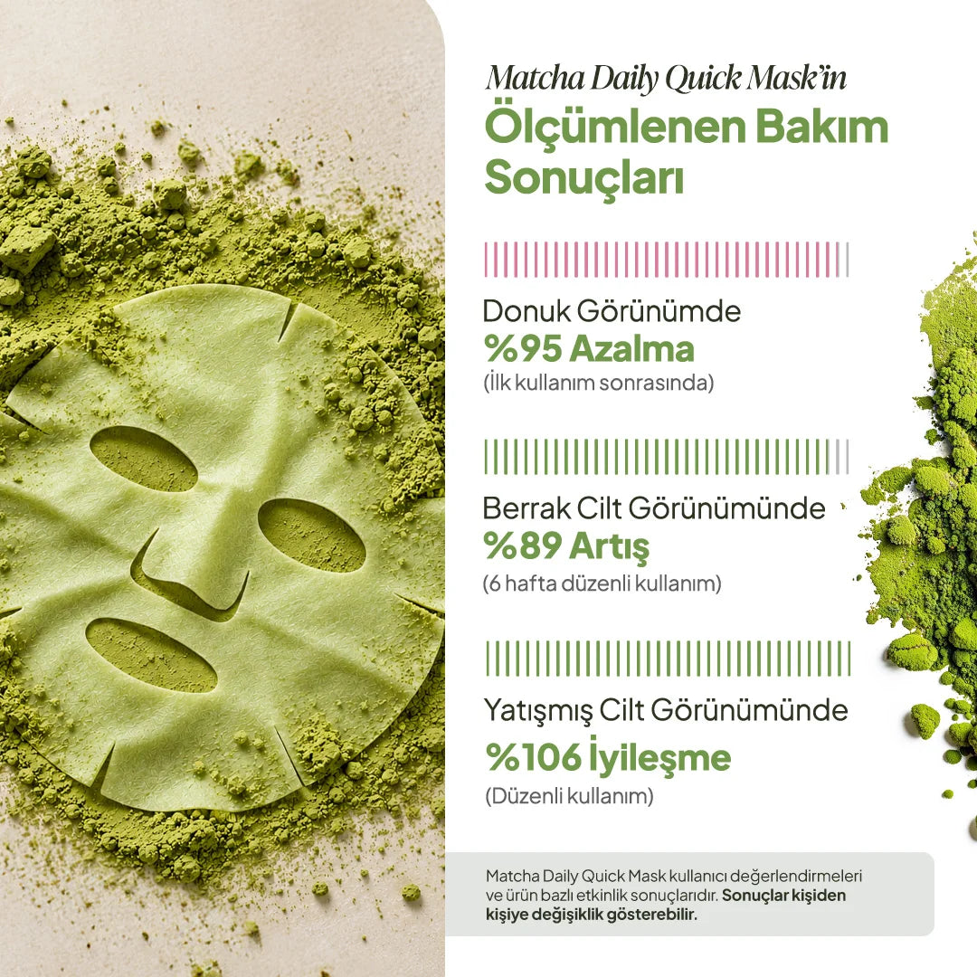 Matcha Daily Quick Mask