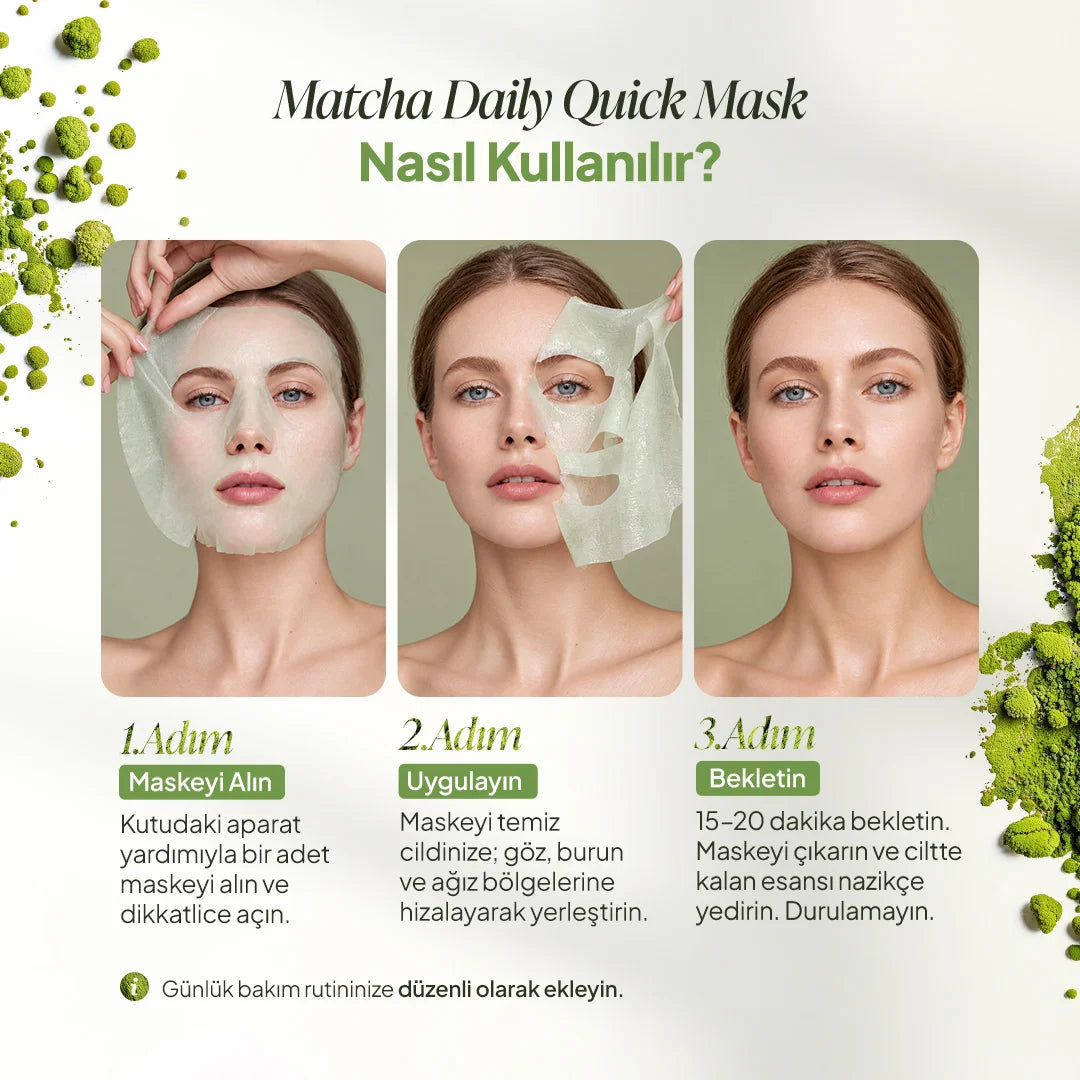Matcha Daily Quick Mask