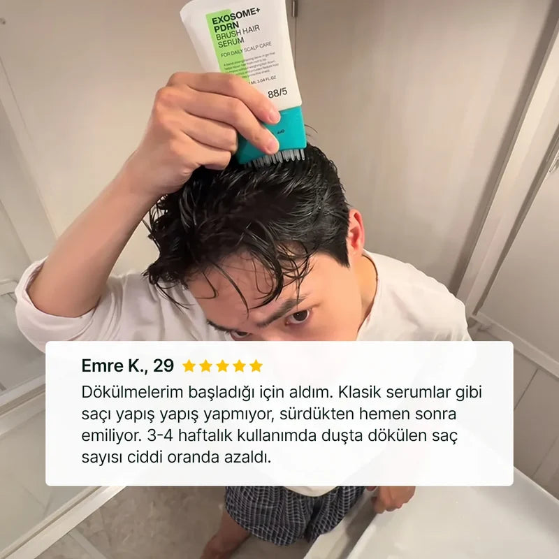 Exosome & PDRN Brush Hair Serum
