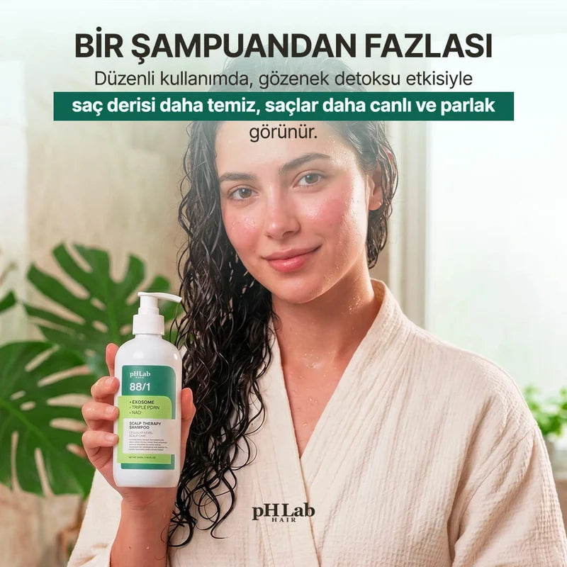 Exosome, NAD+ & Triple PDRN Hair & Scalp Care Şampuan